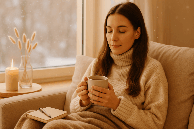 Selbstfürsorge für Mamas im Winter