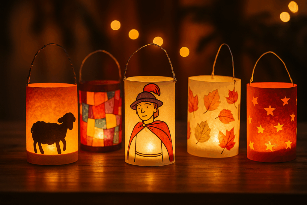 Laternen für Laternenumzug