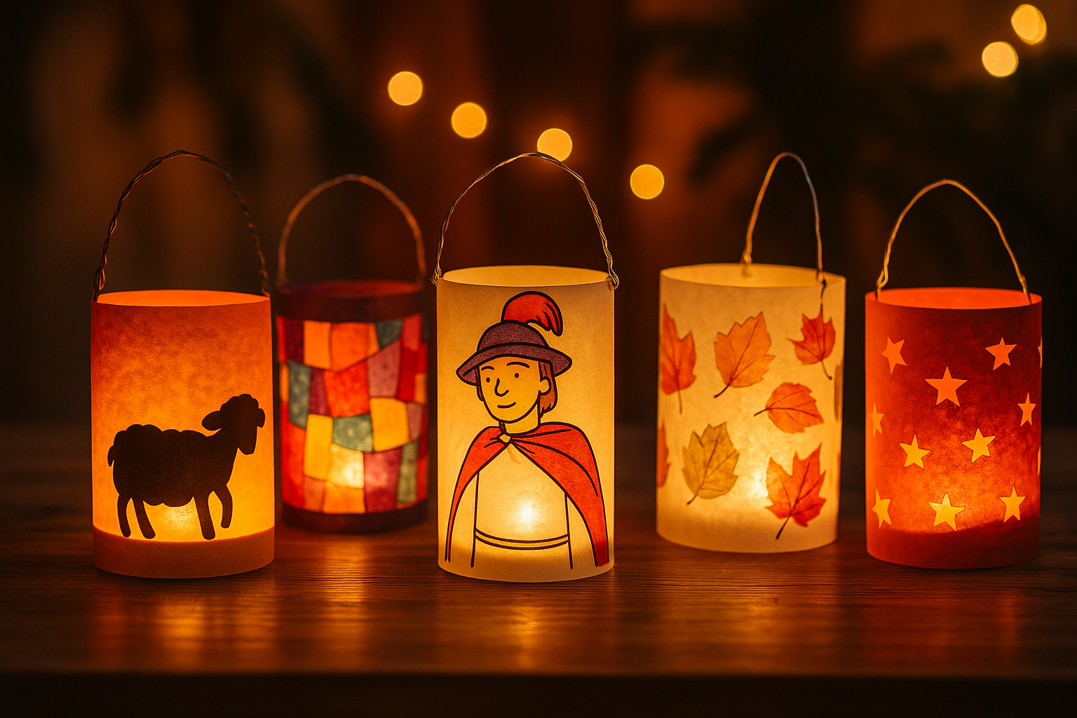 Laternen für Laternenumzug