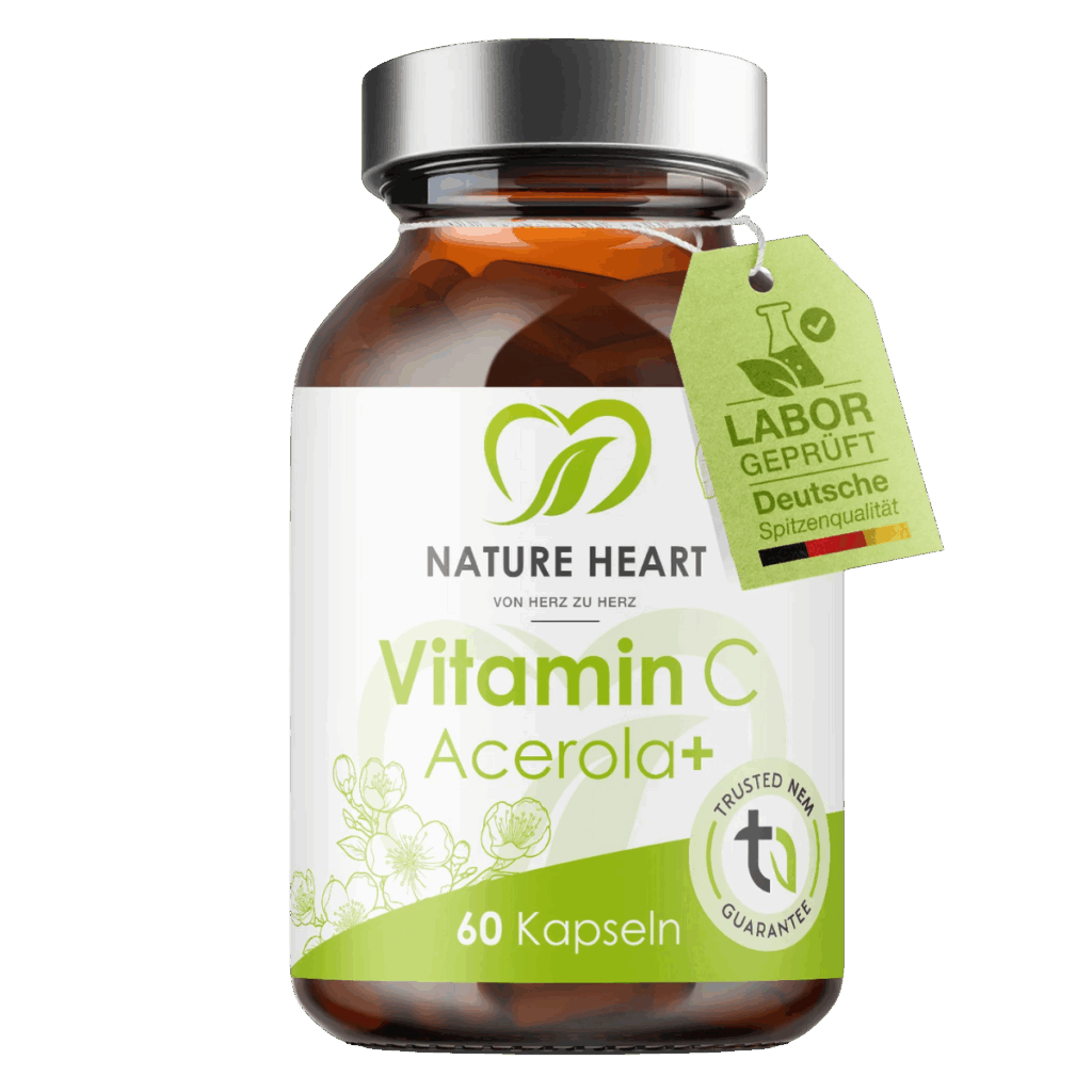 Nature Heart Vitamin C Acerola+ Nahrungsergänzungsmittel