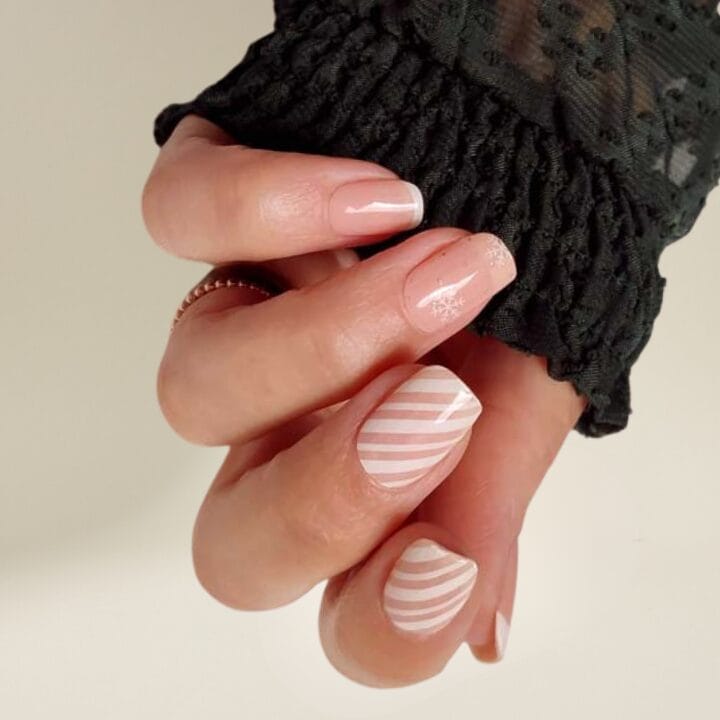 Wonderland Winter Nägel UV Nagelfolie