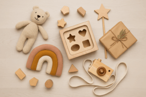 Pädagogisch wertvolle Geschenkideen aus Holz