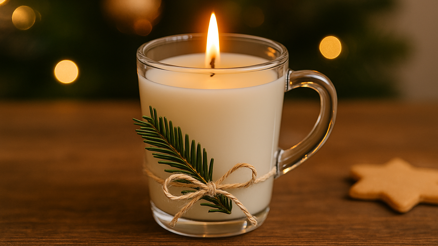 Kerze im Espresso-Glas – minimalistisch und richtig chic, als Weihnachtsmitbringsel