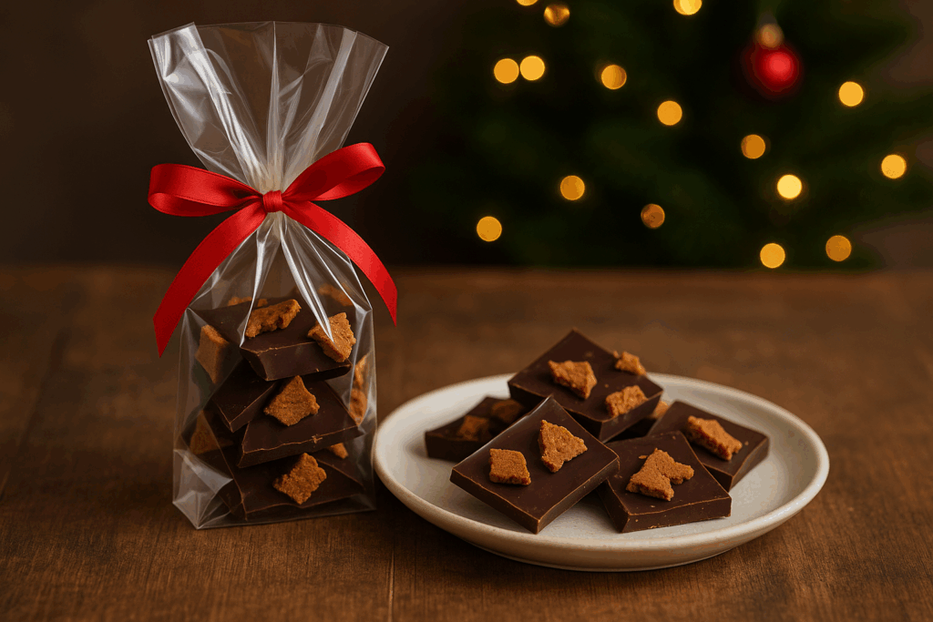 Lebkuchenbruch – das perfekte „Ich bin spät dran“-Geschenk zu Weihnachten