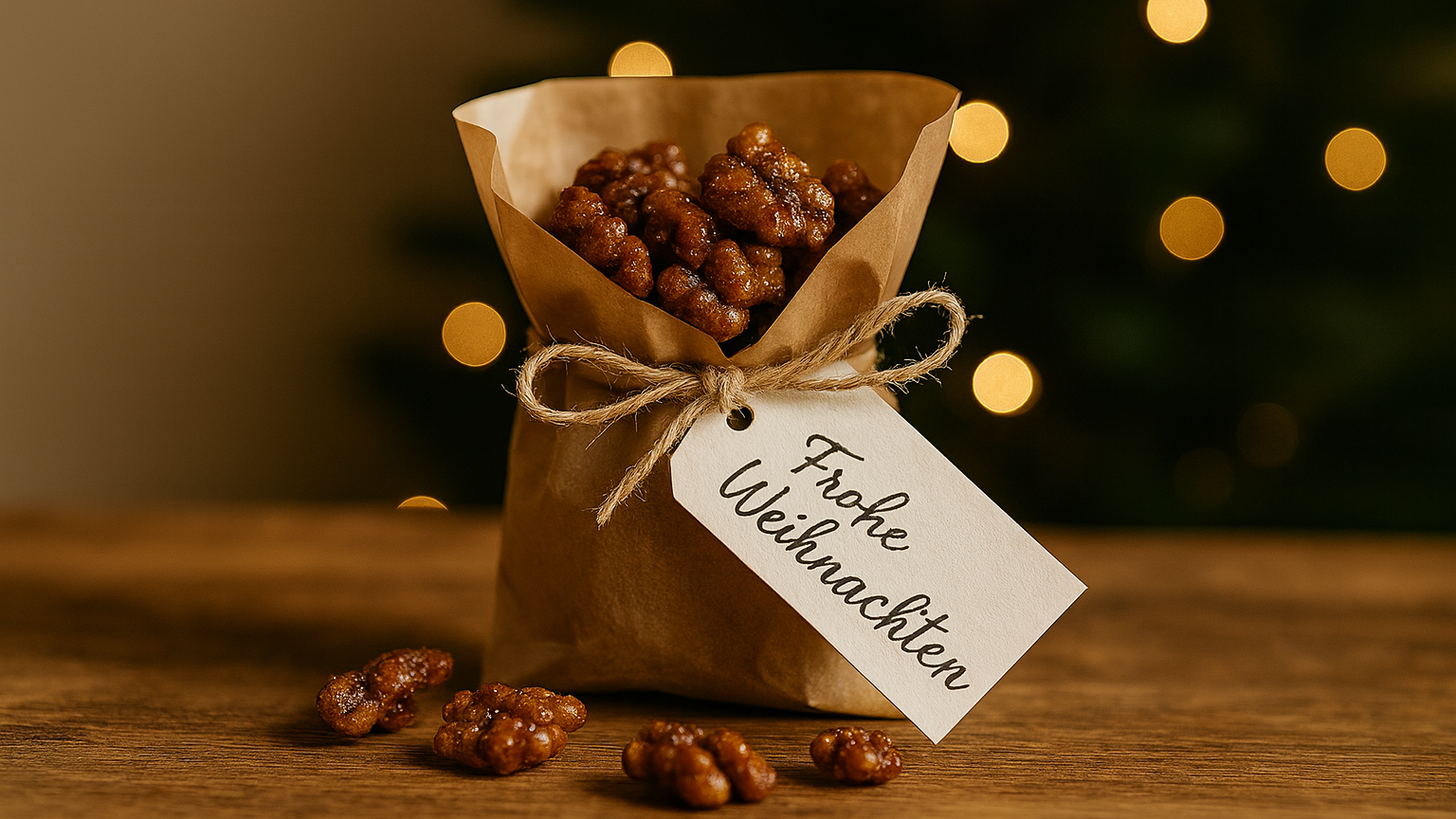 Karamellisierte Nüsse mit Zimt – knusprig & überraschend edel als Geschenk zu Weihnachten
