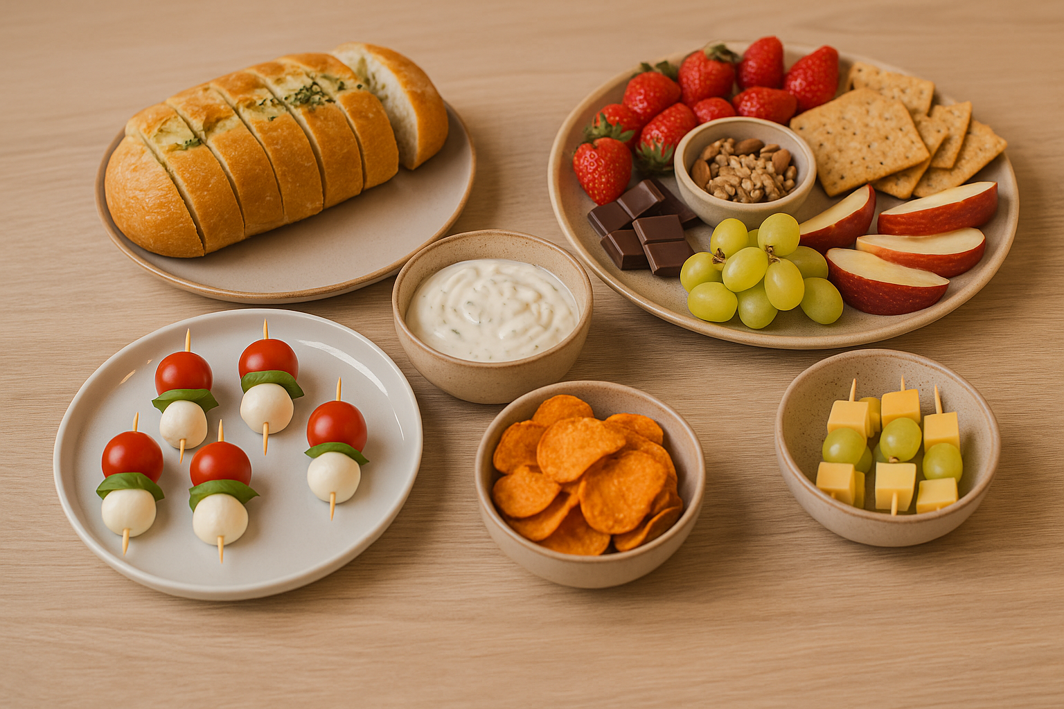 Einfache Silvester-Snacks ohne Aufwand