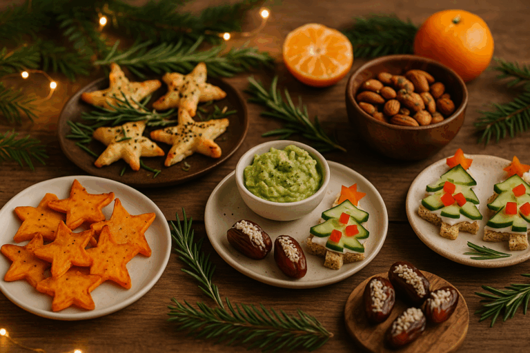 10 herzhafte Weihnachts-Snacks, die dir Zeit schenken – einfach, gesund & überraschend lecker