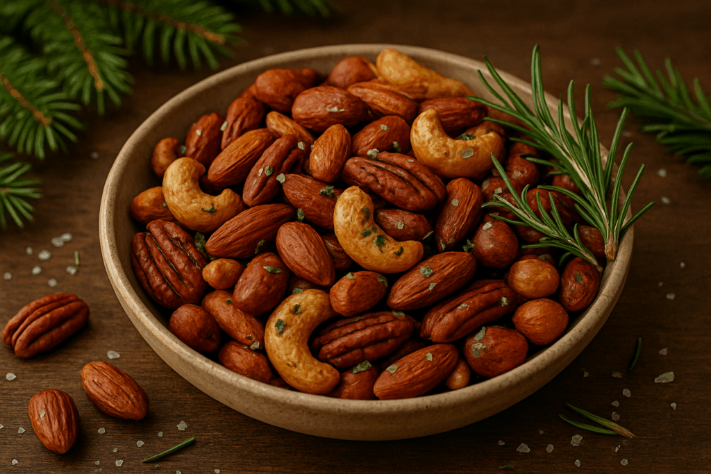 Salted-Roasted-Nüsse „Winter Edition“ (zuckerfrei!)