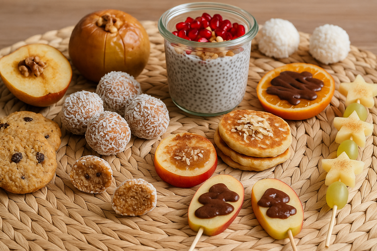 24 süße Weihnachtsrezepte ohne Zucker – einfach, gemütlich & perfekt für den Dezember