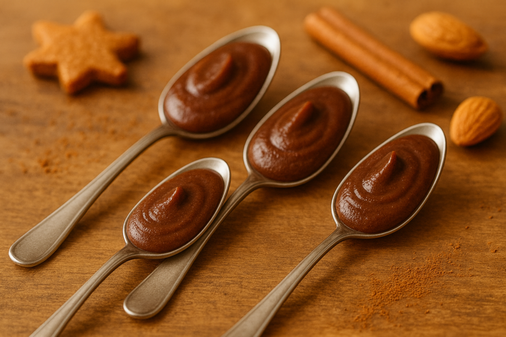 Lebkuchen-Löffel – das schnellste Mini-Dessert ever