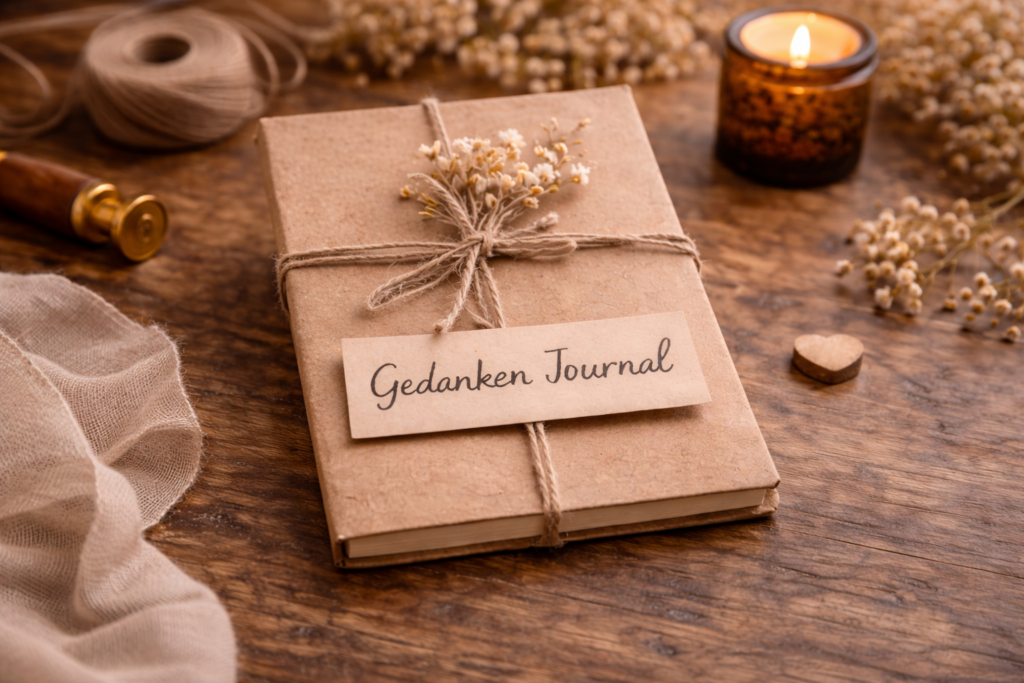 Geführtes Journal mit echten Fragen