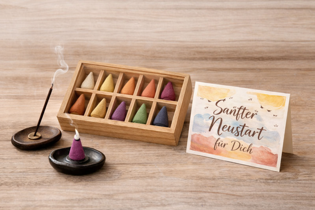 Räucherwerk „sanfter Neustart“ – ein beruhigender Duftmoment