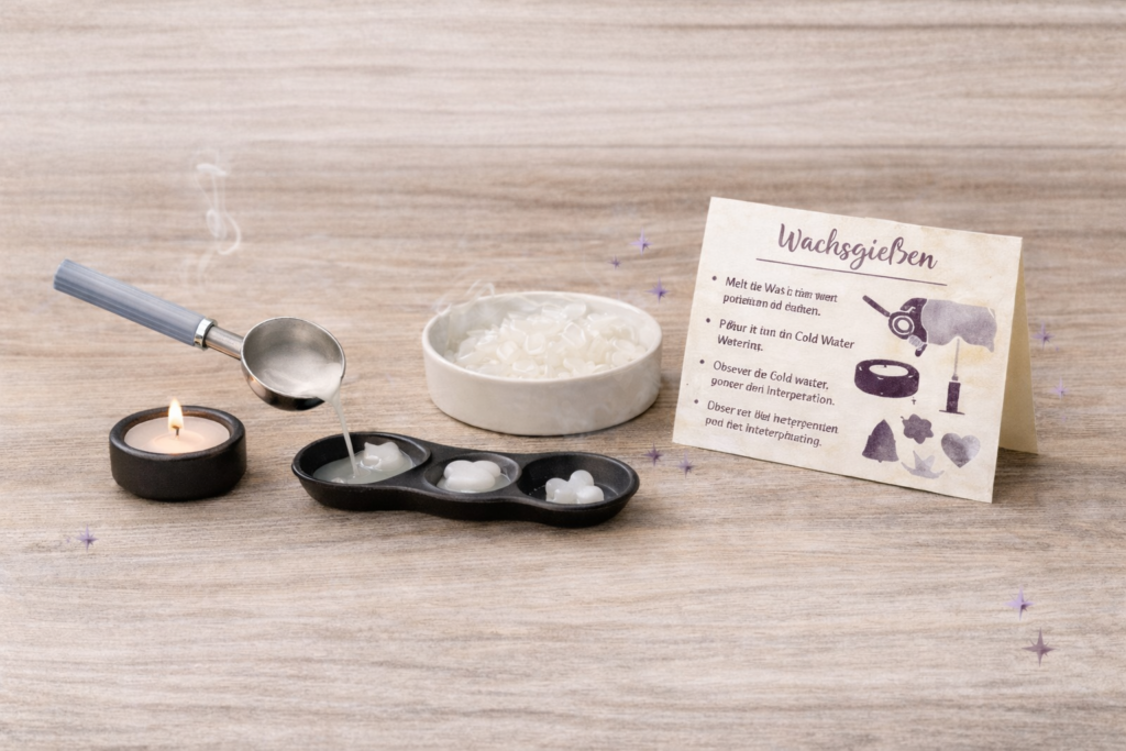 Wachsgießen – Silvester-Ritual ohne Stress