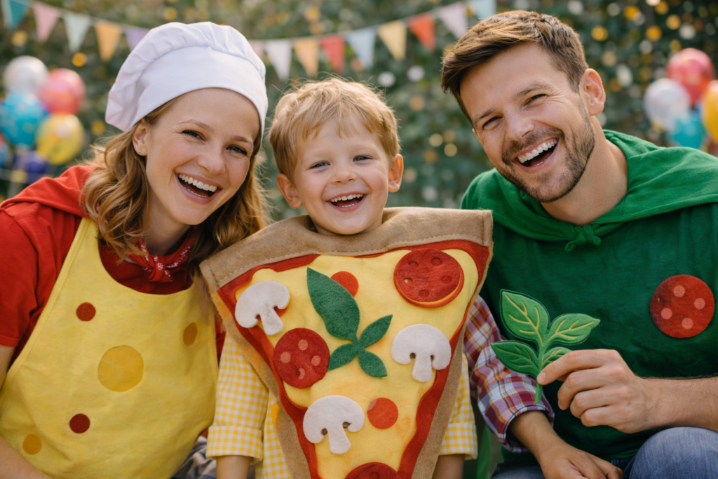 Essen als Familienkostüm – überraschend emotional