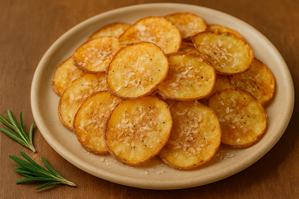 Parmesan-Kartoffelchips