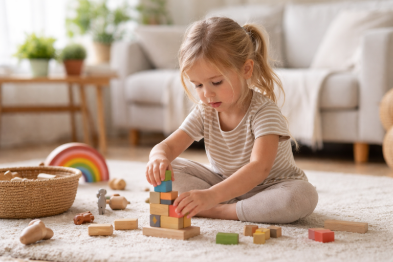 15 Spielideen, die Kinder alleine spielen können