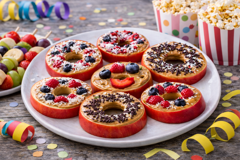 Apfel-Donuts mit „verbotenem“ Topping