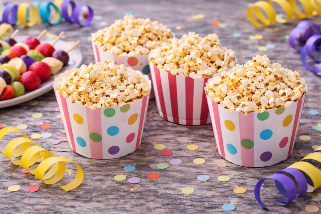  Faschings-Popcorn ohne Zucker