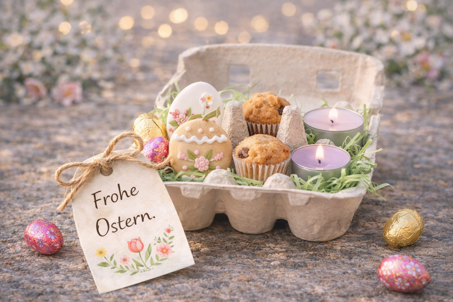 DIY-Verpackungen f&uuml;r Last-Minute-Ostermitbringsel