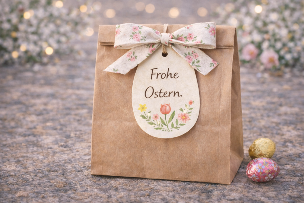 Brottüte als Minimalismus-Geschenk