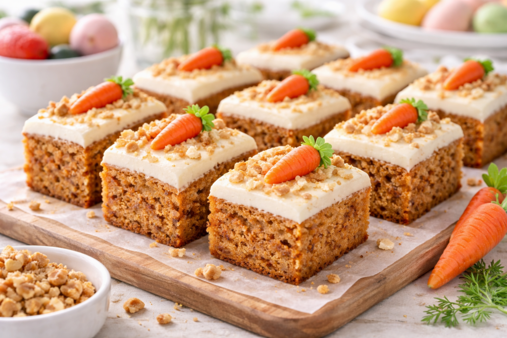 Karottenkuchen – passt perfekt zu Ostern