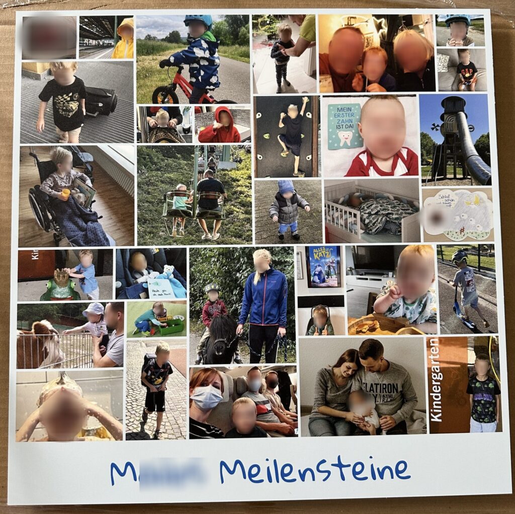 bilder-collage-auspacken