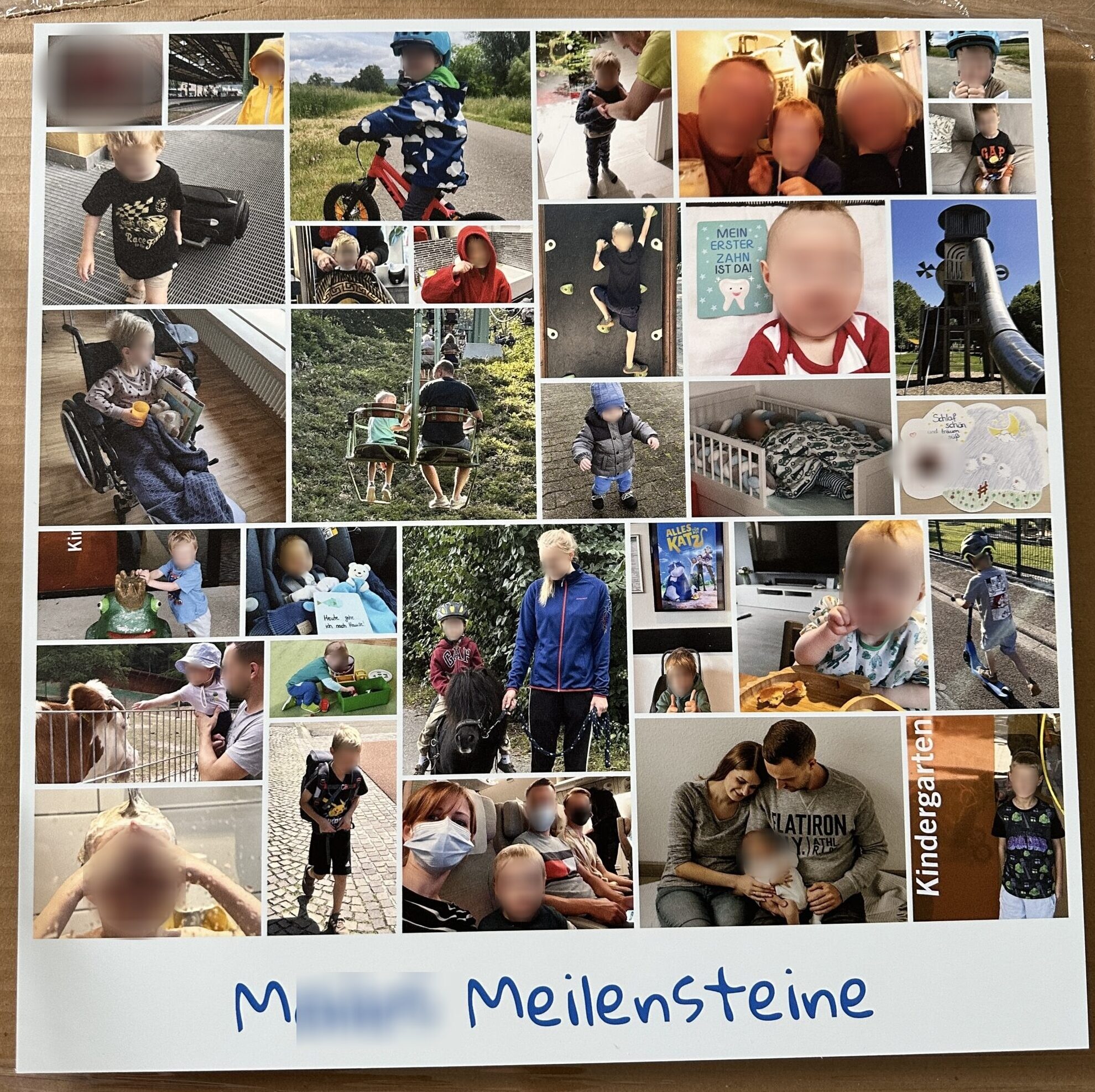 bilder-collage-auspacken