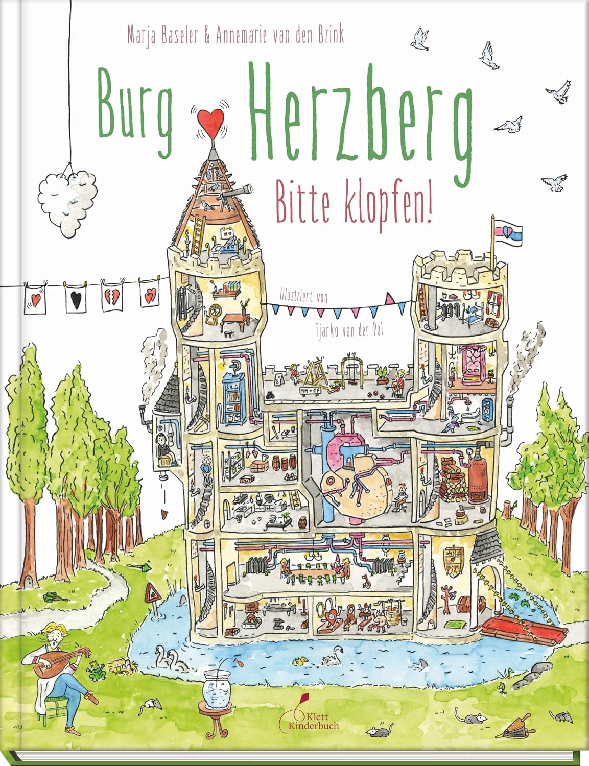 Cover Burg Herzberg von Marja Baseler und Annemarie van den Brink