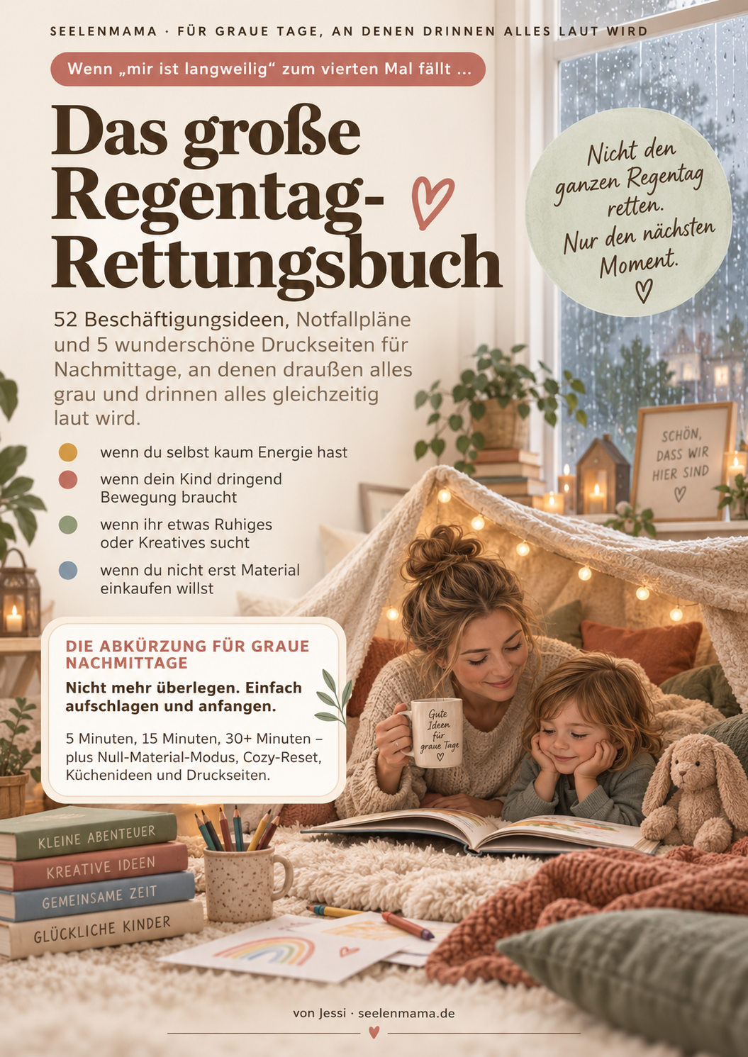 Cover: Das große Regentag-Rettungsbuch